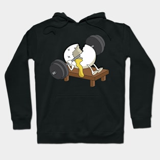 Smashed Egg Lifting Workout Hoodie